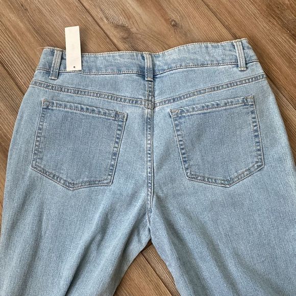 NWT NOBO No Boundaries Junior’s Light Blue Midrise Bootcut Jeans Size 11 - Picture 5 of 5